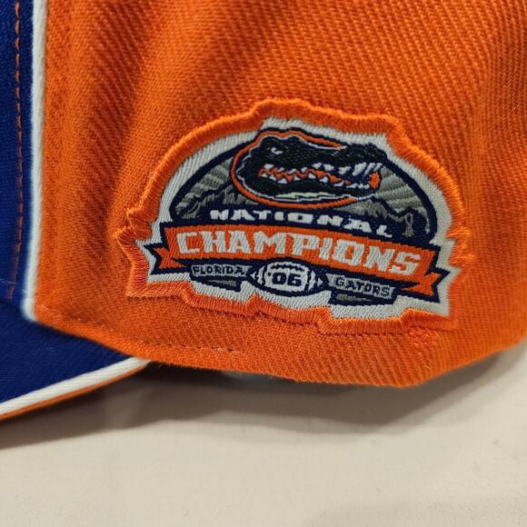 Vintage Florida Gators National Champions 2006 Strapback Hat Cap Orange NCAA - Picture 9 of 12